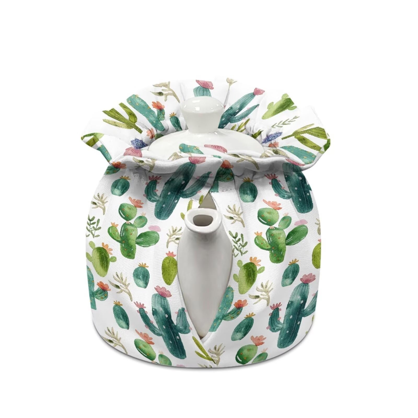 Cozeyat Cactus Tea Cozy for Teapot Insulated, Tea Pot Cover for Keeping Warm Breakfast Pot Cover, Home Kitchen Decoration