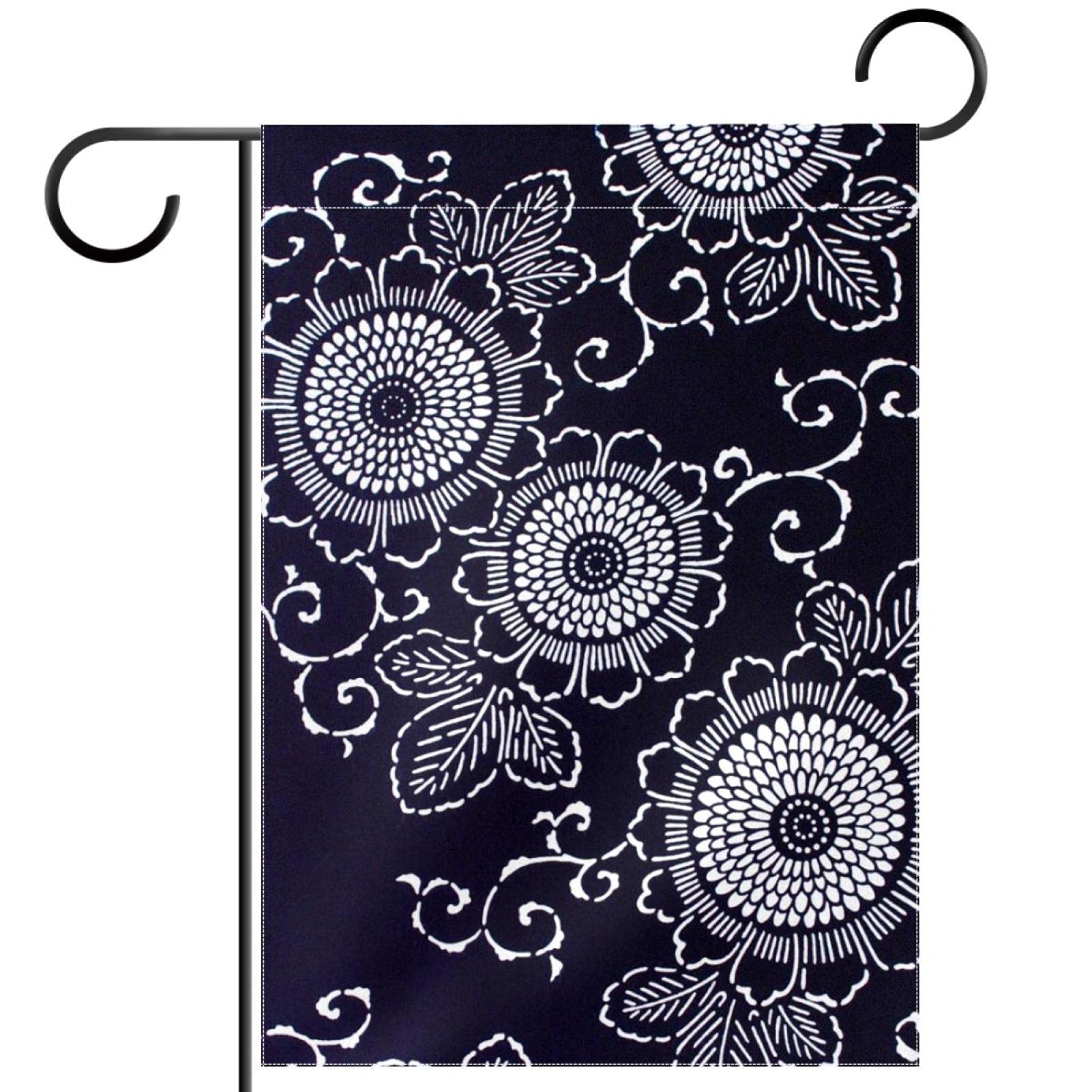 Garden Flags 28x40 Double Sided Yard Flags Waterproof Garden Flags for Outside, Cartoon London Big Ben Bus Umbrella