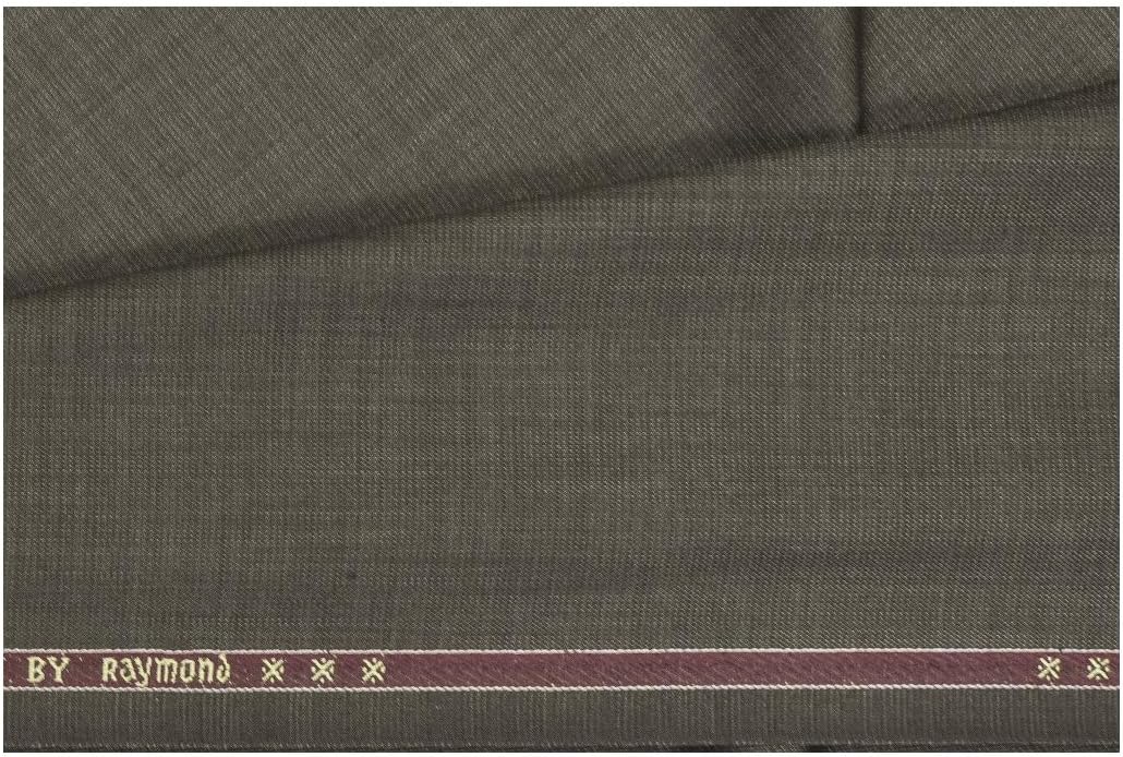 Raymond Trouser Fabric 1Pc 1.3Meter Trouser Length for Men's Solid Brown