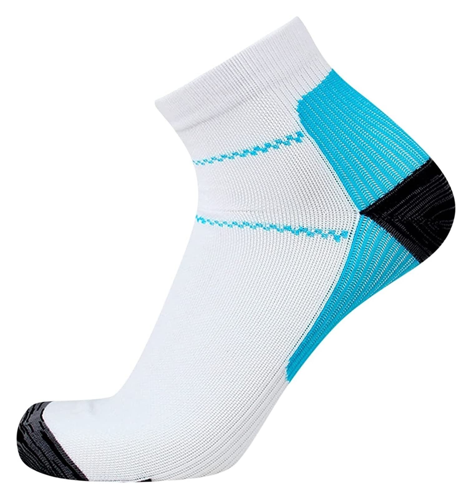 Calcetines Térmicos Calcetines De Compresión para Mujeres Y Hombres, 15-20 mmHg, Ideales para Enfermeras, Calcetines De Compresión para Viajes Calcetines Invierno (Color : BLU, Size : S-m)