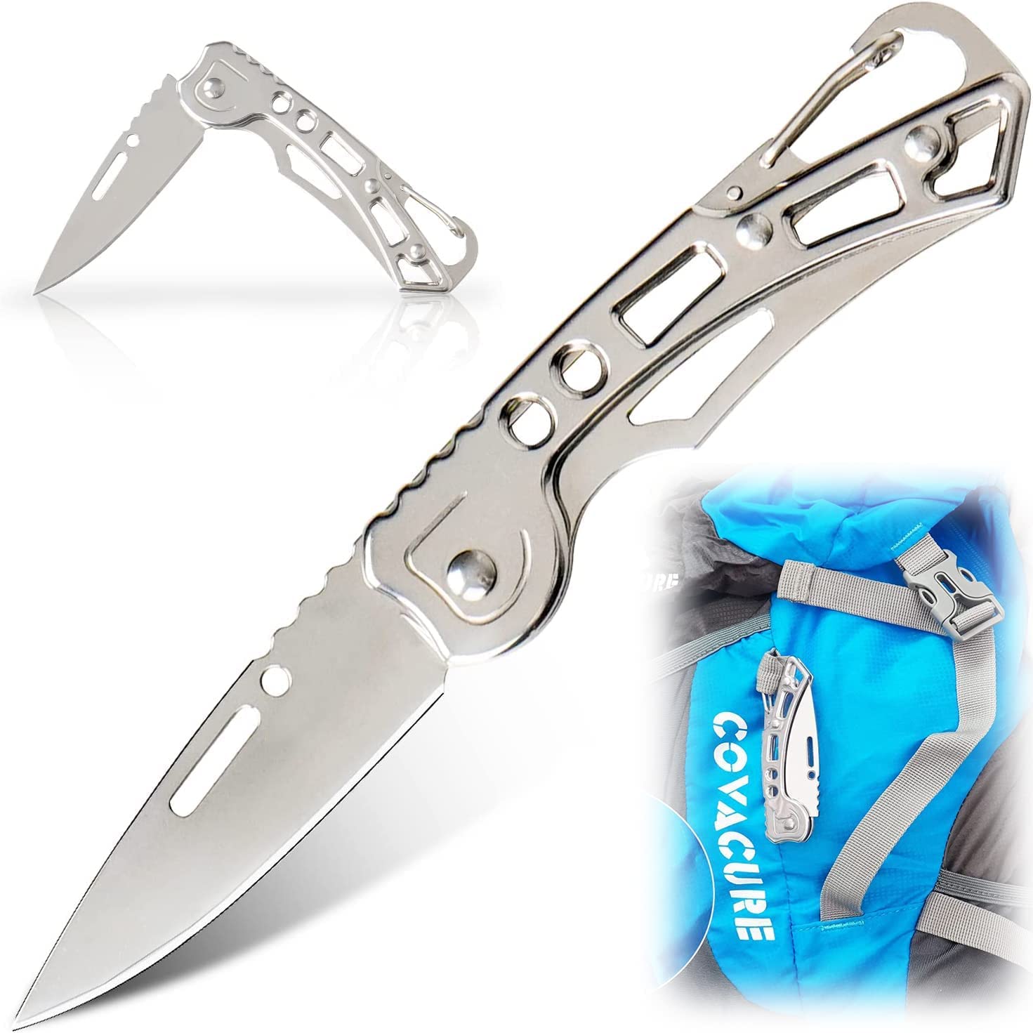 MASTON Folding Shuffle Knife, compact, multi-purpose utility for everyday carry, multiple styles