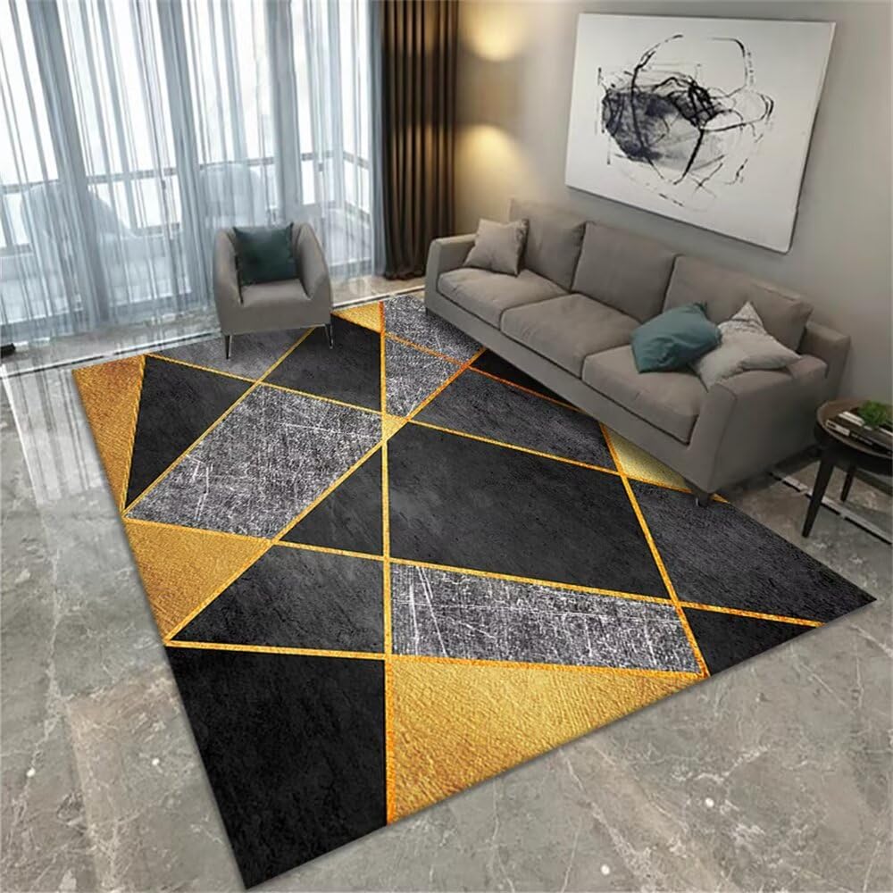 Tapis de déco chambre ado fille résistant lavable salon 160x230