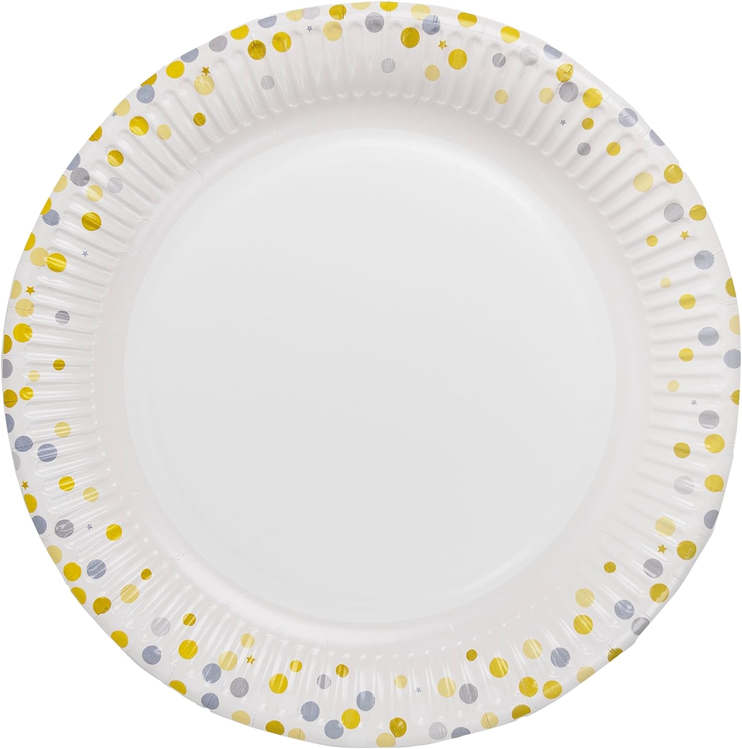 Talking Tables Stylish Disposable Paper Plates Perfect for Birthday Wedding BBQs Picnic Affordable Tableware Elegant and Convenient: 23cm Pack of 10