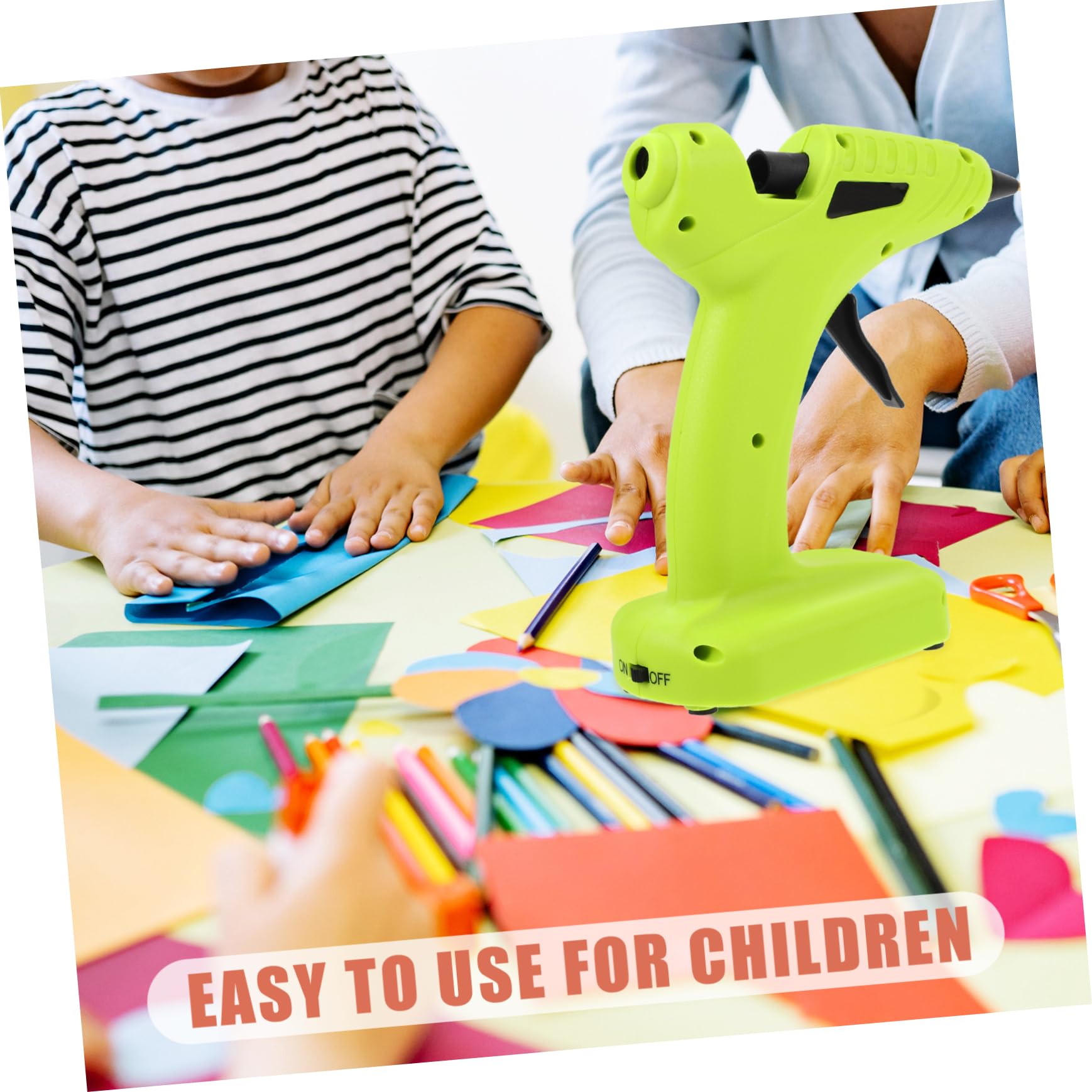 HOODANCOS Ab Glue Hot Glue Portable Hot Melt Glue Glue Cordless DIY Hot Glue Practical Glue for Arts