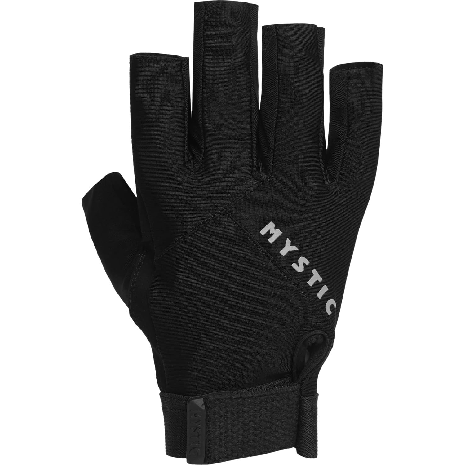 Mystic Watersports - Surf KiteSurf & Windsurfing Rash Gloves - Black - Unisex - Amara palm - VELCRO® Brand touch fastener® Brand touch fastener® Brand touch fastener® Brand touch fa