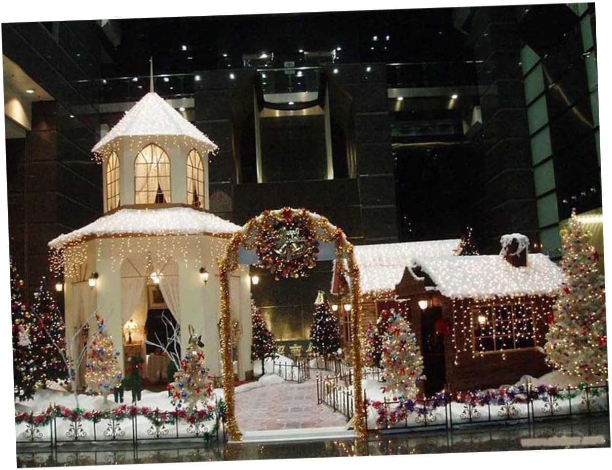 Garneck Fake Snowflakes Realistic Christmas Decor for Clay Fake Snow for Craft Spray Snow Party Decorations