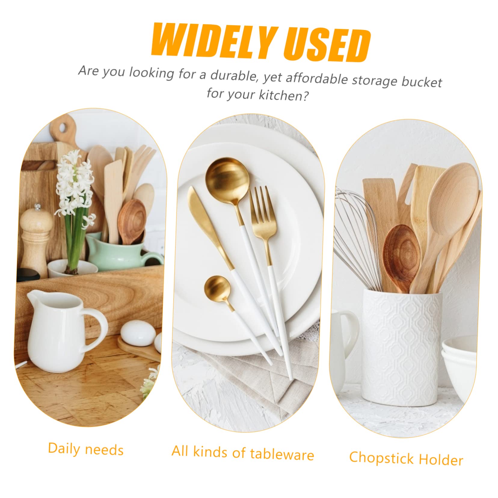 Cabilock Support Pour Ustensiles De Cuisine Rangement Pour Ustensiles De Cuisine Support Pour Drainage Pour L'organisation De
