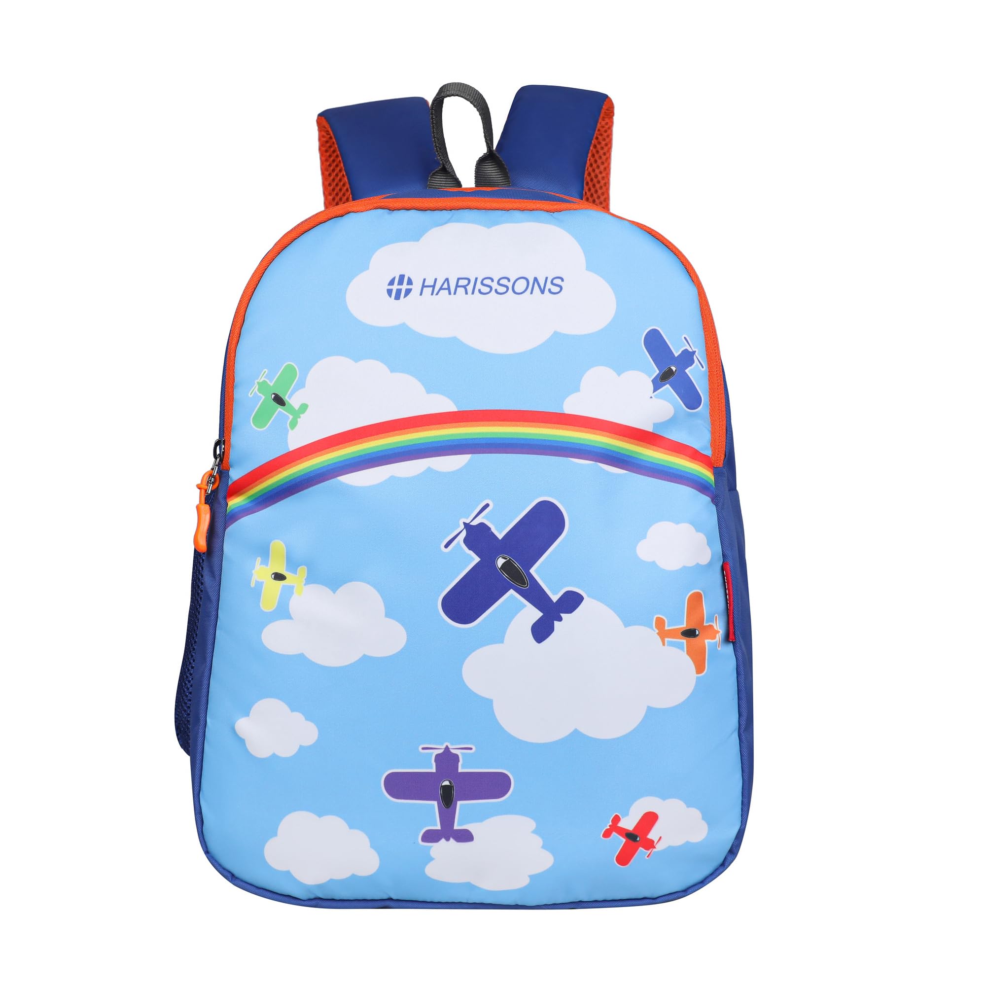 HARISSONS 14L Waterproof School Bag for Kids | Backpack for Boys & Girls with 2 Main Compartments, Front Pocket, Bottle Holder, & Padded Shoulder Straps (Air Kids) 2