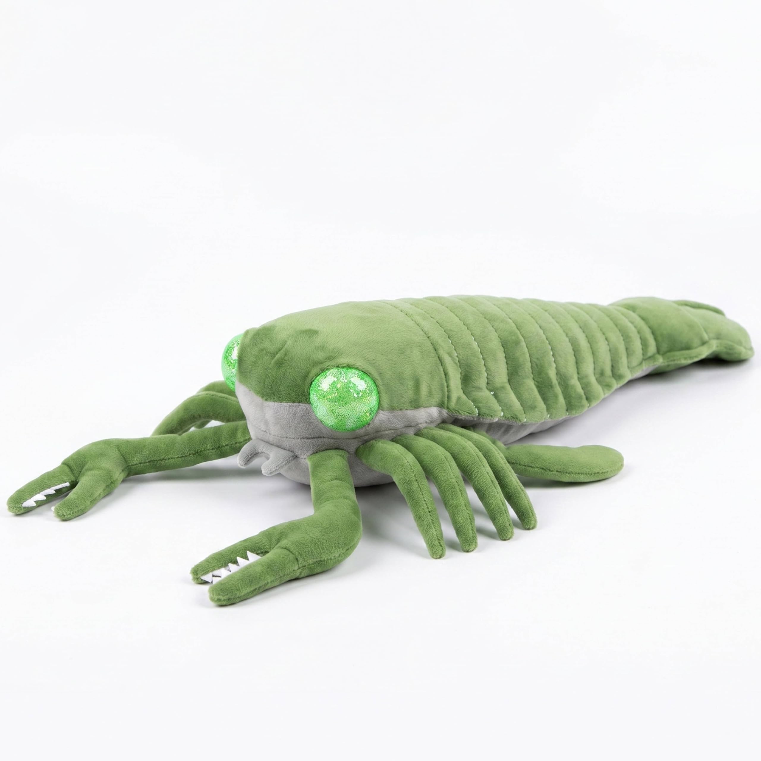 Pterygotus Realistic Prehistoric Sea Scorpion Plush Toy, Deep Ocean Creature Stuffed Animal for Science Enthusiasts