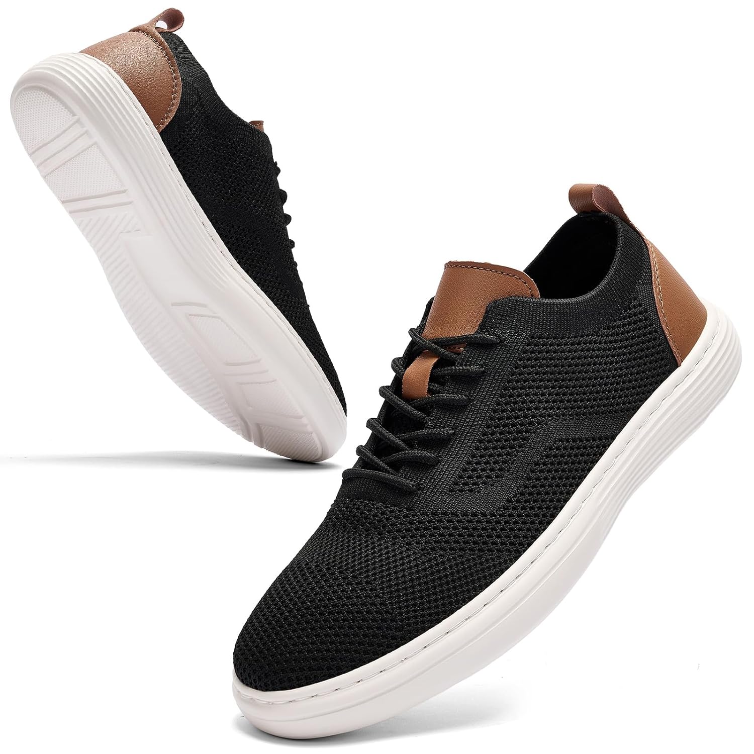 Mens Casual Dress Oxfords Shoes Wide Width Breathable Fashion SneakersLightweight Comfortable Mesh Walking Shoes