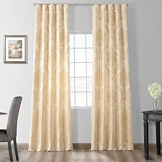 HPD Half Price Drapes Designer Damask Curtains for Room Decoration 96 In...