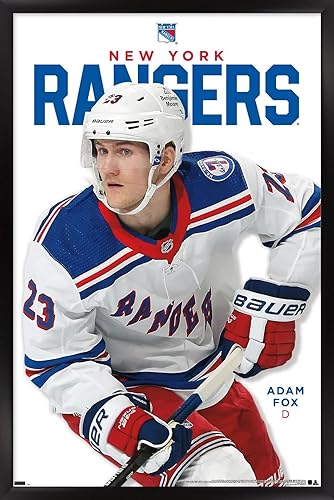 Trends International NHL New York Rangers - Póster de pared de la serie 23 de Adam Fox