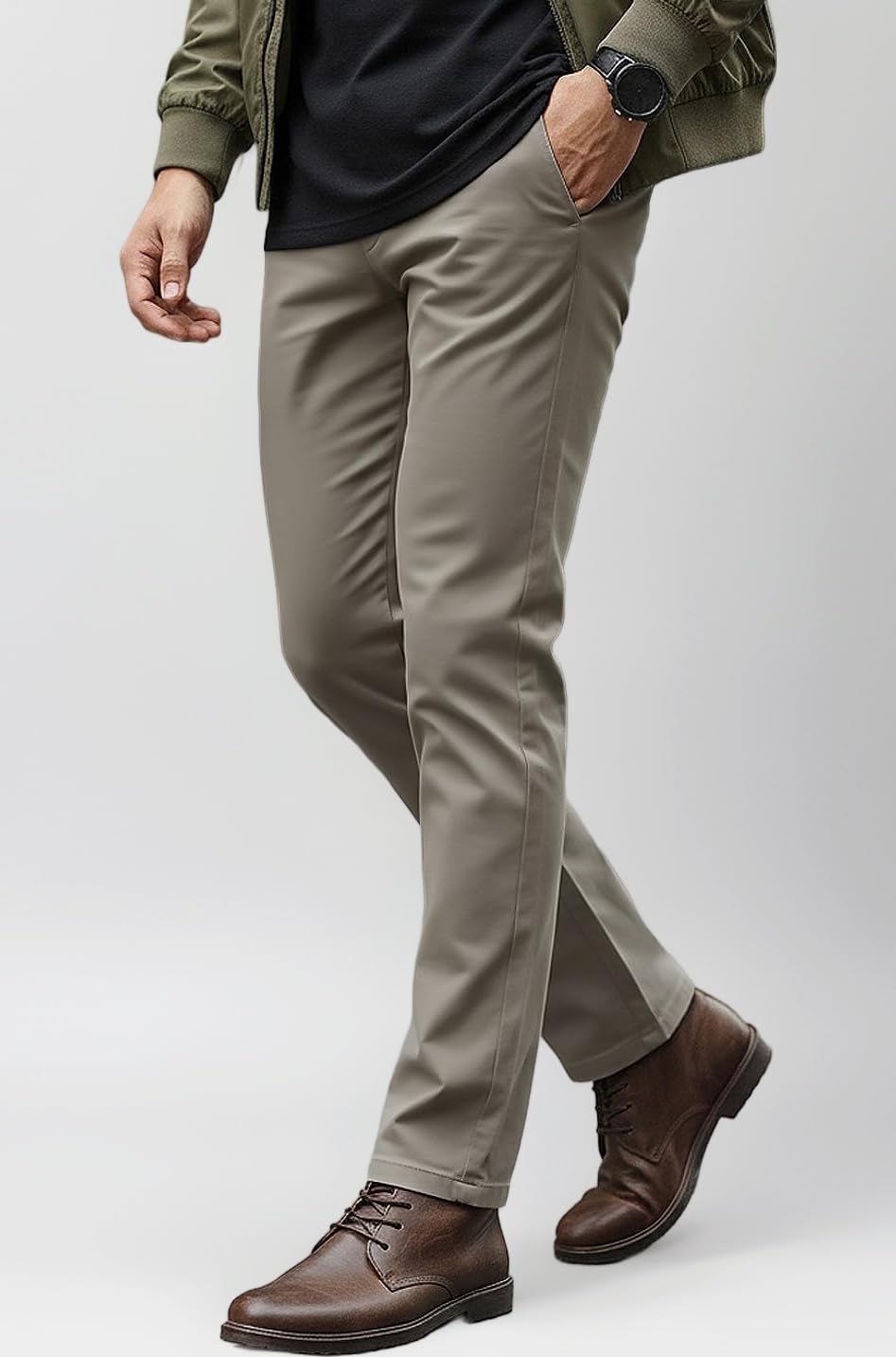 Urbano Fashion Men's Slim Casual Pants