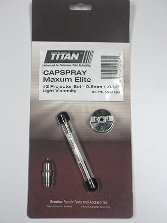 Titan Capspray Titan CAPspray Maxum Elite #2 Projector Set 0.8mm/ .030in. #0524293