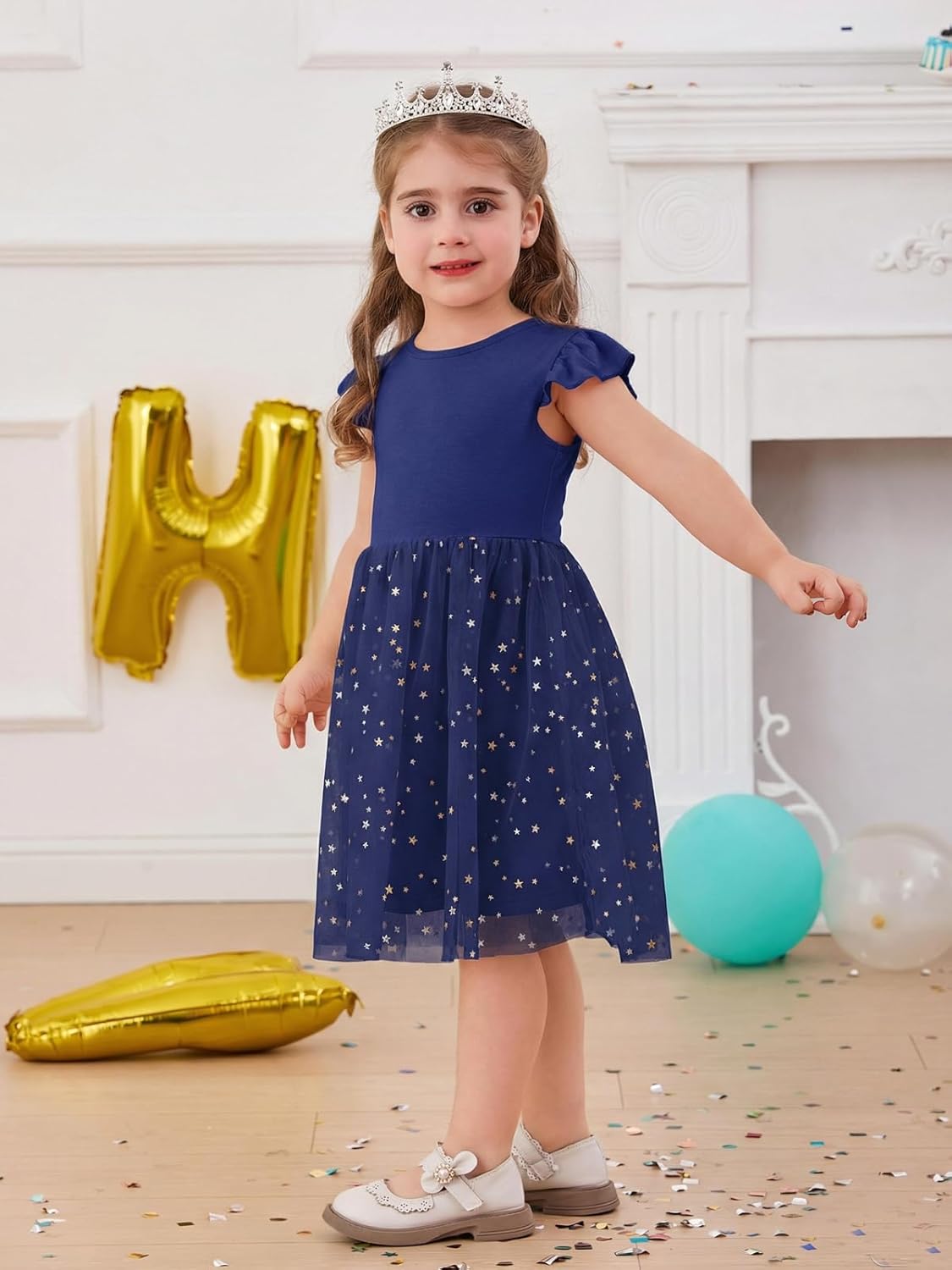 Haloumoning Vestido infantil tutu para bebês meninas verão babados manga curta estrela lantejoulas tule vestido de festa 9M-8 anos em promoção! Veja a oferta e mais achadinhos de Meninas 3 Hoje é o melhor dia para comprar Haloumoning Vestido infantil tutu para bebês meninas verão babados manga curta estrela lantejoulas tule vestido de festa 9M-8 anos com aquele preço maroto! Promoção! Aproveite a oferta! 3