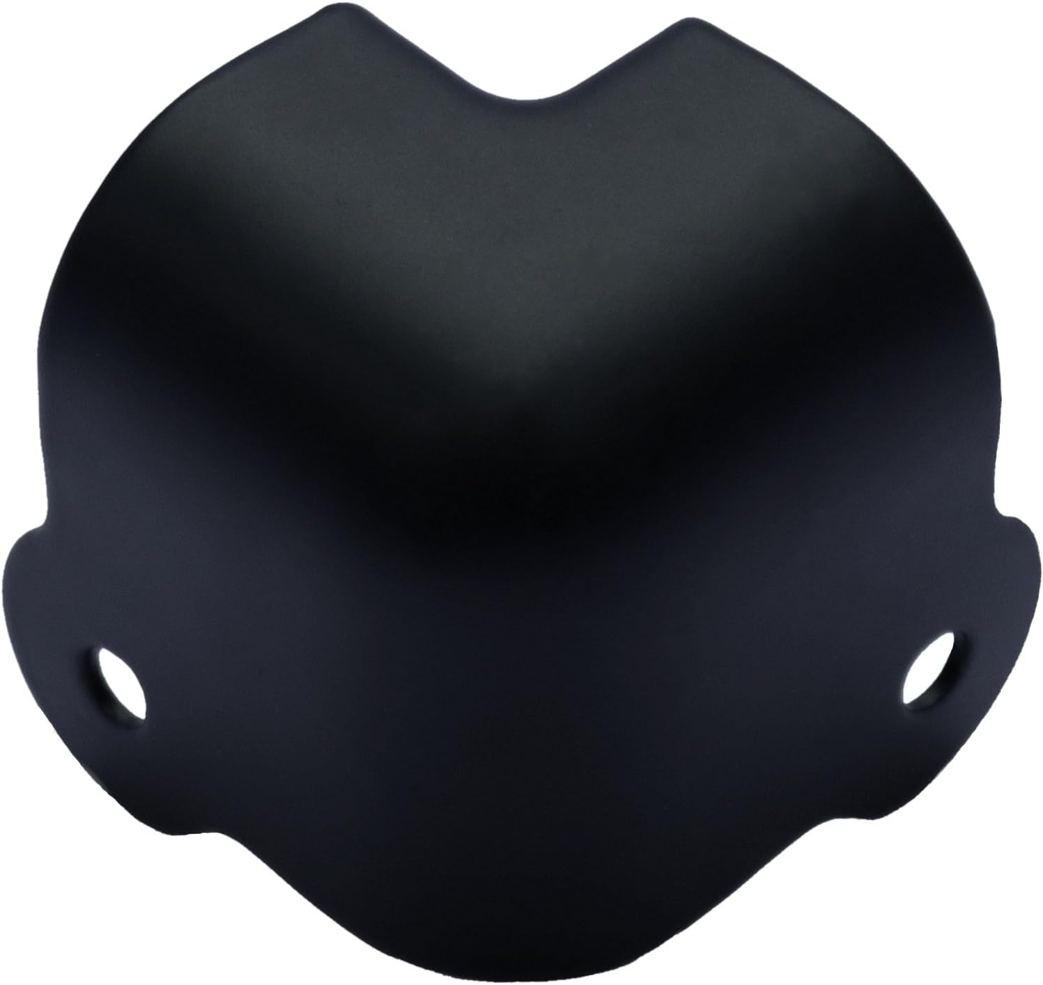 TCH Hardware 8 Pack Steel Corner Protector - 2 Leg Black Cabinet Amplifier Speaker + Wrap Around Lip