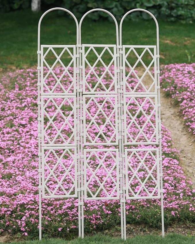 Garden Trellis Fencing Panel Screen Climbing Trellises Plant Privacy