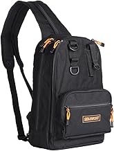 Seaknight Outdoor Fishing Tackle Bag Single/Double Shoulder Multi-Purpose Water-Resistant Backpack 4 Layer 1000D Nylon Fishing Bag