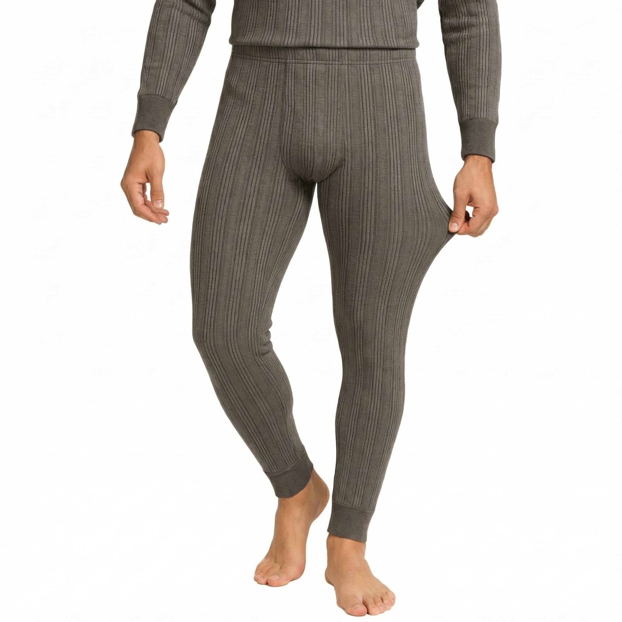 ALL RITE Men’s Winter Thermal Lower | Soft Ribbed Warm Innerwear Bottom | Stretchable Cold Weather Thermal-picture-46