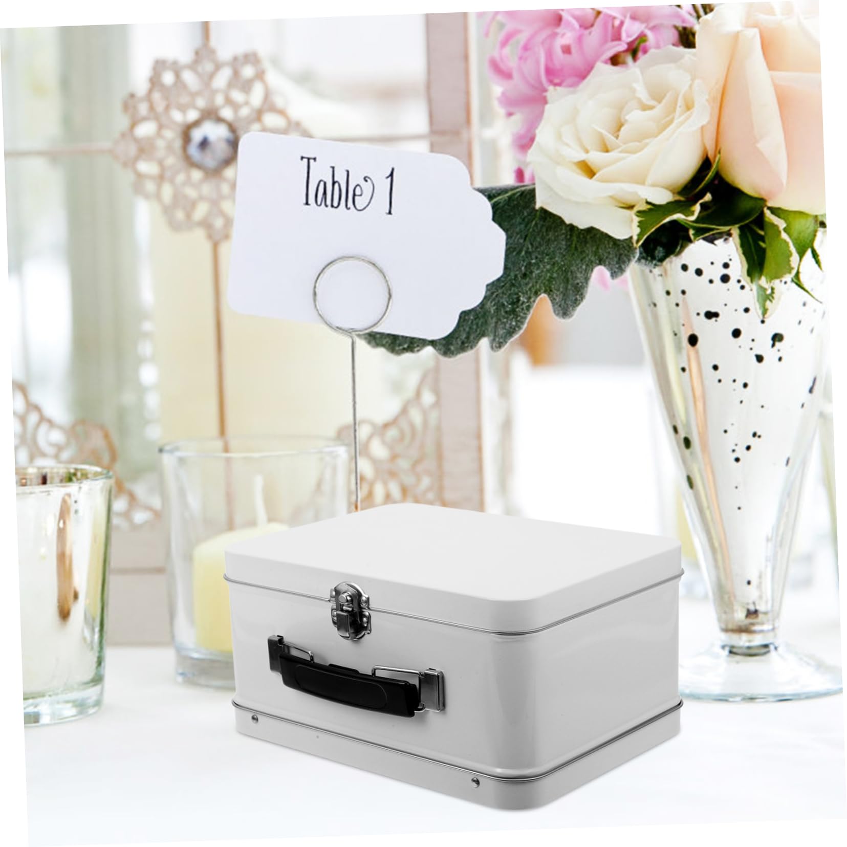 WATIIFUFU 3piezas Cajas De Almacenamiento Portátiles Para Bodas Caja De Para Invitados Para Joyas y Recuerdos