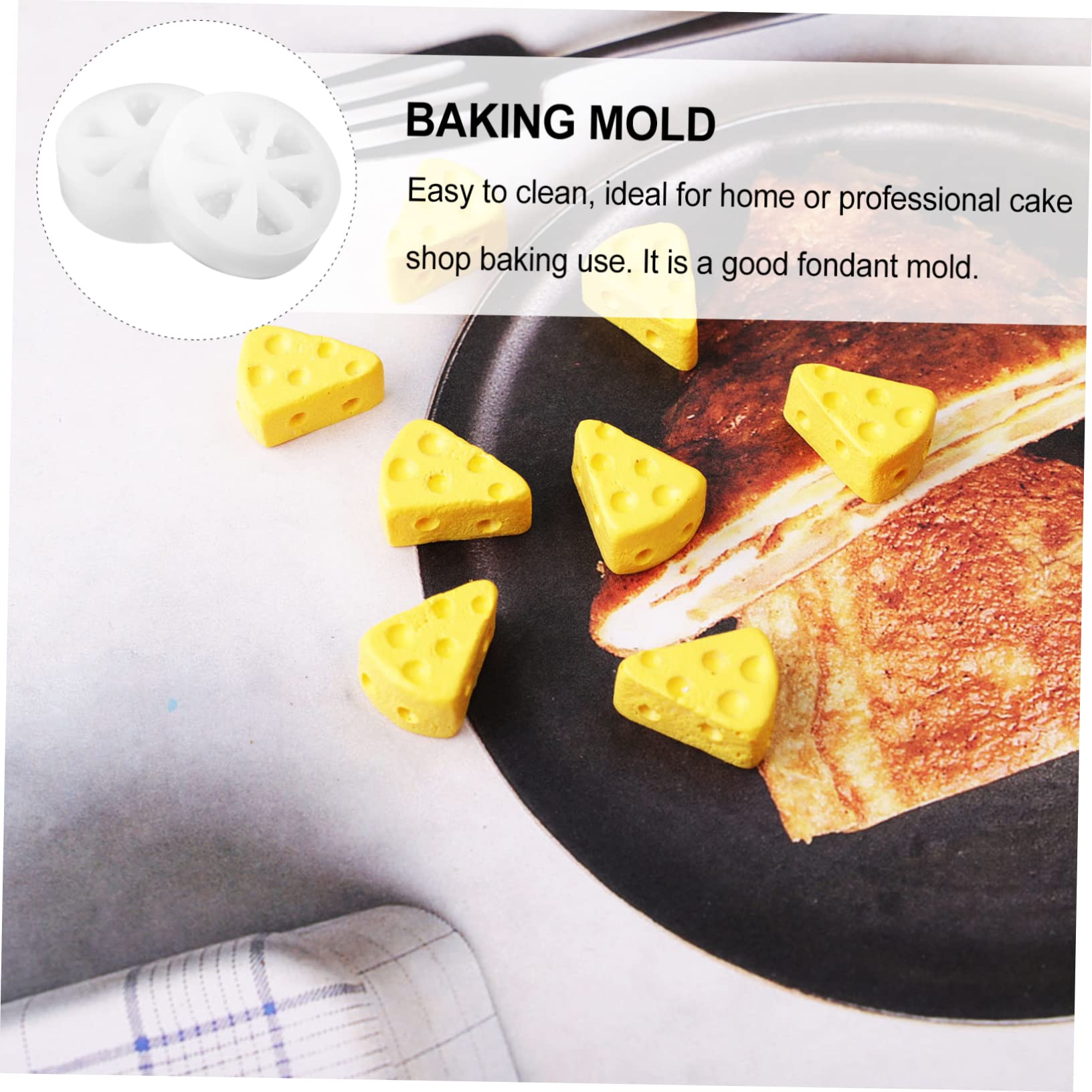 Artibetter 6 Series Molde De Silicona para Tartas Y Chocolates para DIY para Dulces Y Fondant Material De Silicona De Alimenticio para Hornear Y Manualidades 2 Piezas X 6