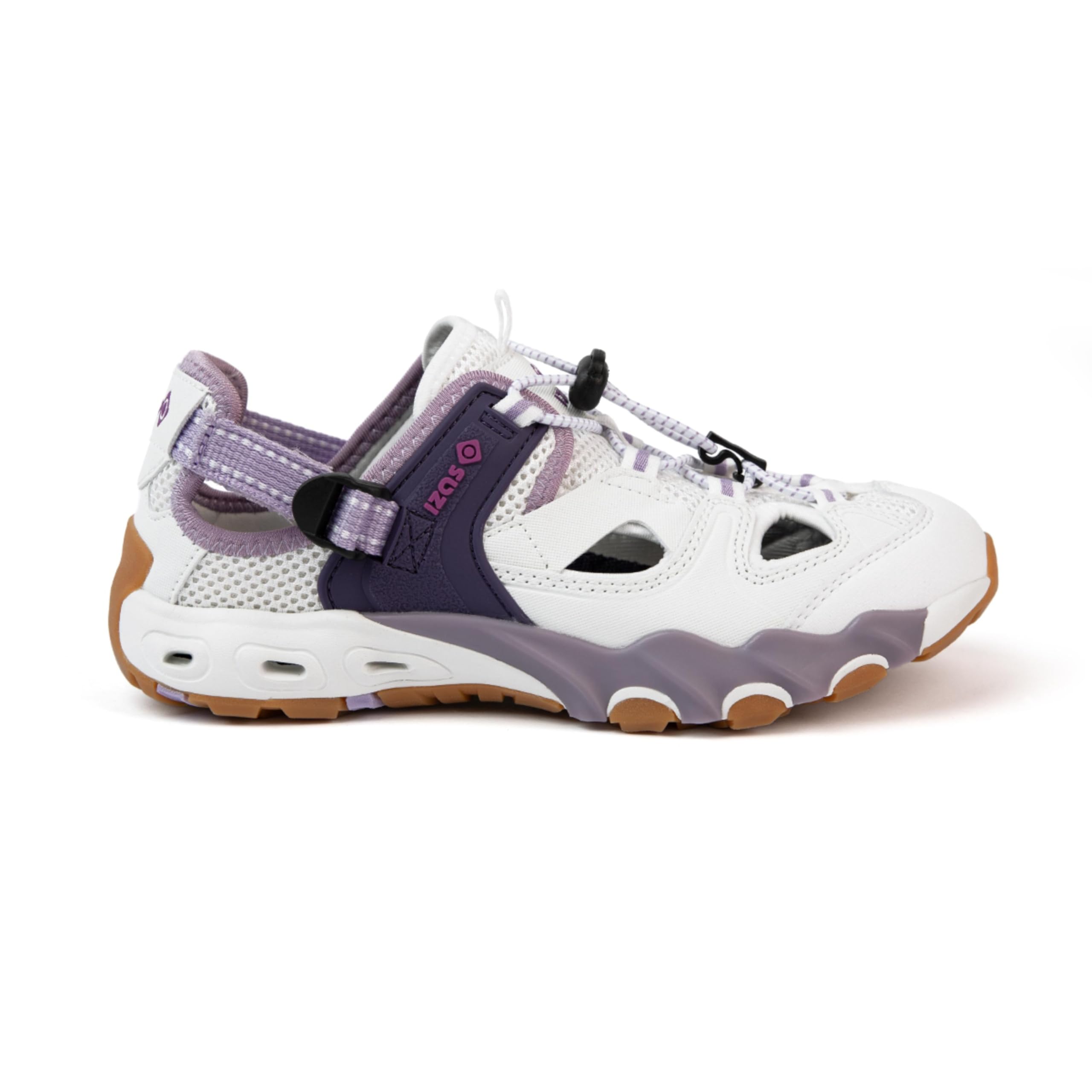 Izas Frosty V4 Sandalias de Mujer y Hombre para Verano Cerradas y Cómodas. Calzado Resistente al Agua para Trekking y Barranquismo. Sandalias Deportivas para Caminar Tipo Cangrejera. Color Blanco