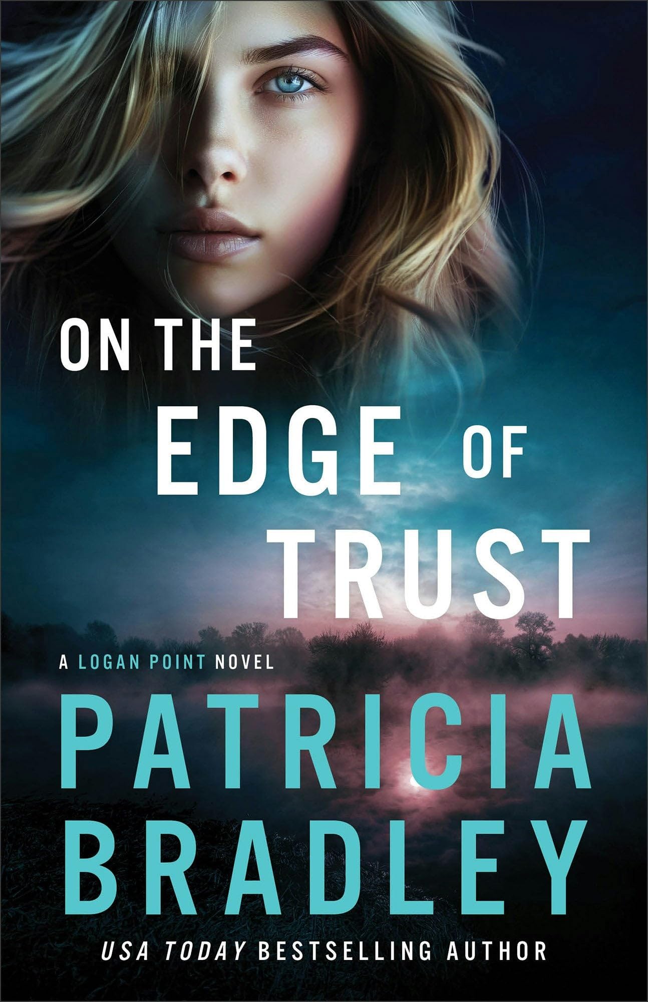 On the Edge of Trust: A Christian Romantic Suspense Novel with FBI Intrigue and Clean Romance