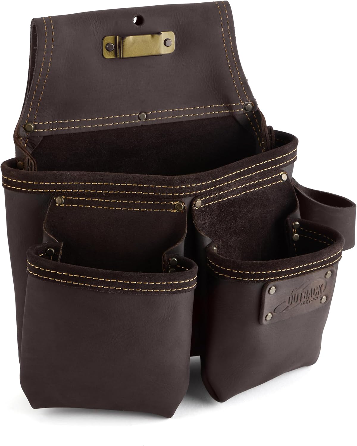 OX Tools OXP263203 Framers Tool Pouch Oil Tanned Leather