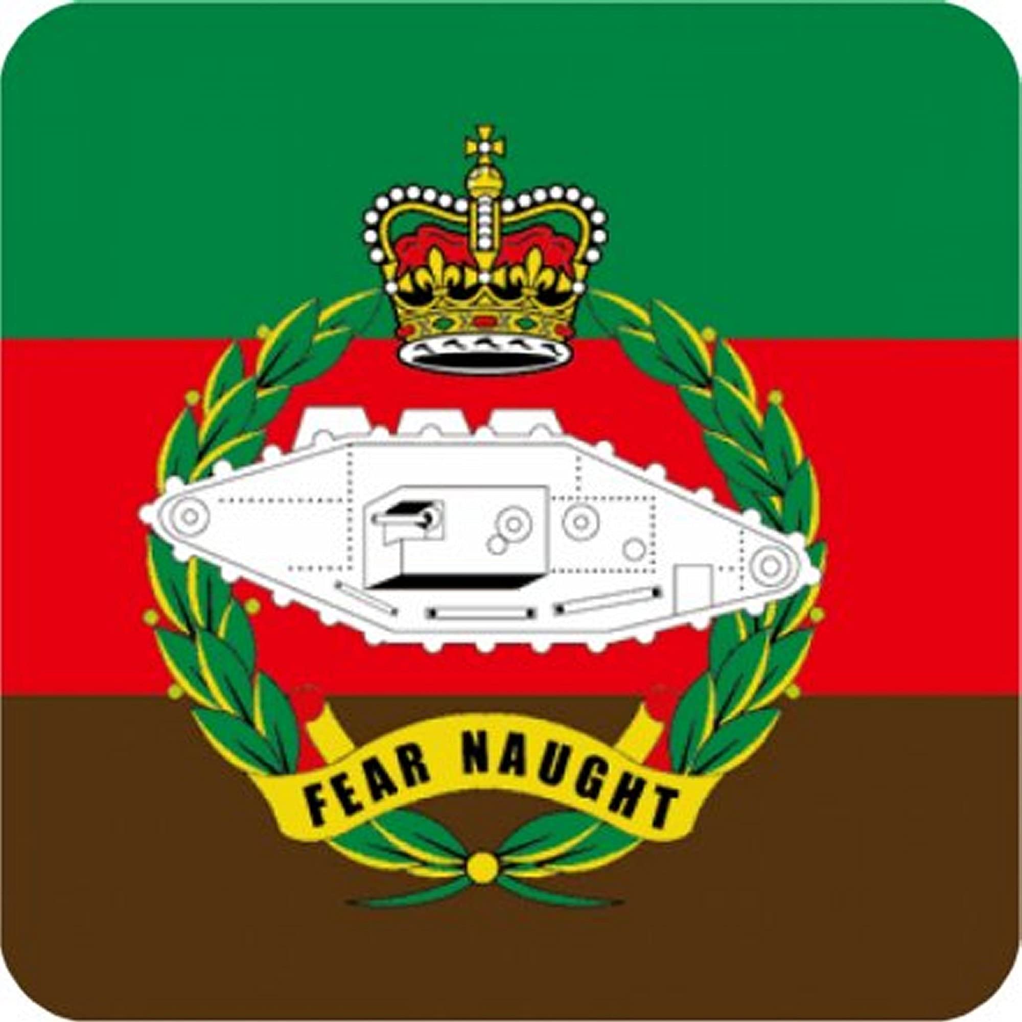Royal Tank Regiment Military Square Fridge Magnet Fantastic Souvenir