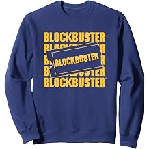 Blockbuster Repeating Logo with Ticket Sweatshirt