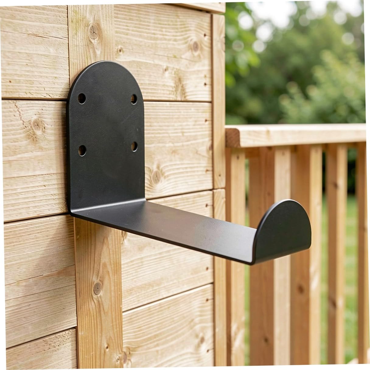Toyvian 6 Pezzi Porta Snowboard da Parete in Metallo Nero per Garage e | Montaggio Rapido, Supporto Robusto, Ottimizzazione dello Spazio, Esposizione Raffinata per Sci e Tavole