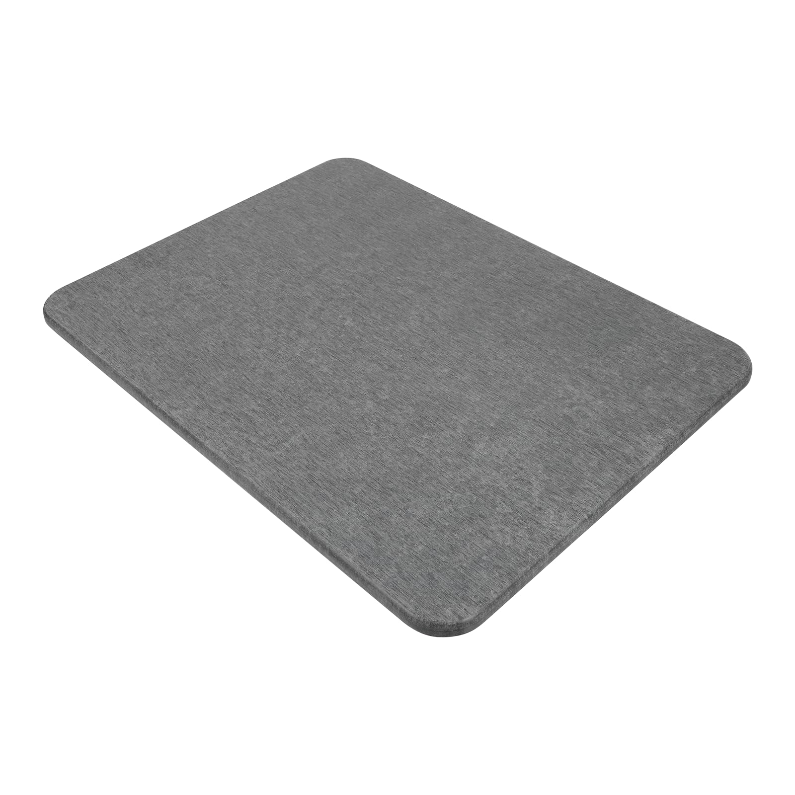Tappetino Assorbente ad Asciugatura Rapida 40x30cm in Terra Diatomacea Materiale Naturale di Quarzo e Superficie Antiscivolo per Bagno e Cucina