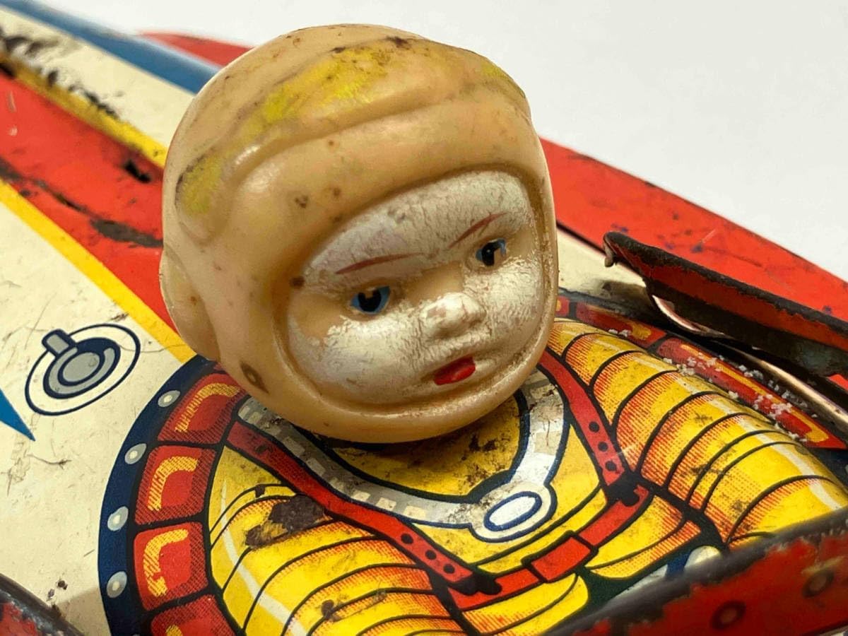 ミラーマン ロケット ブリキおもちゃ 昭和レトロ 箱付き ミラーマン