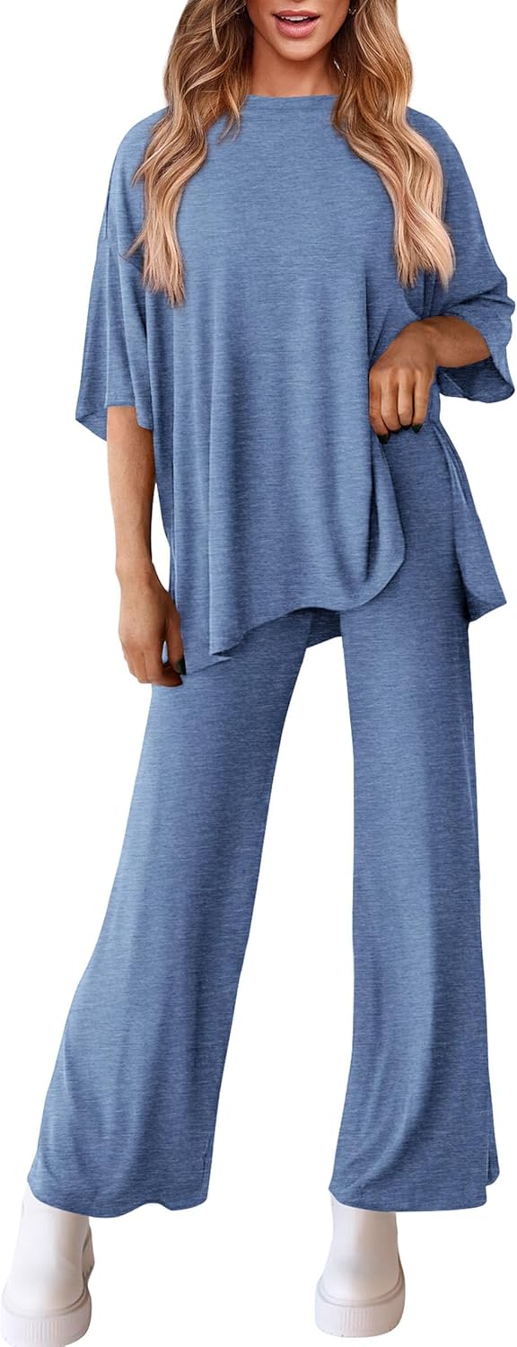 PRETTYGARDEN Two Piece Sets for Women Summer Fashion Lounge Matching Set 2026 Spring Travel Vacation Airport Outfits Clothing - Image 3