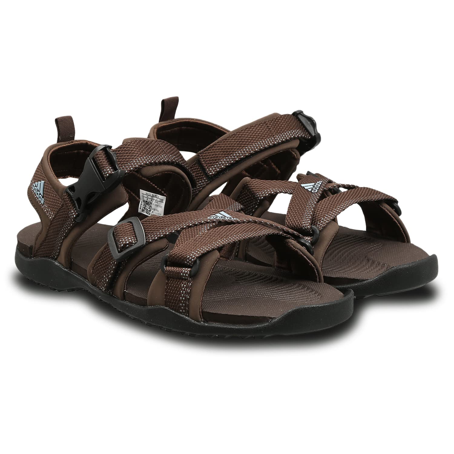 Adidas Men's Nu Gladi M Sandal, Brown (057a) / Magic Grey Met. (Aenm), 9 UK