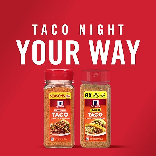 Vista 29 de McCormick Mezcla de condimentos prémium para tacos, 24 onzas (paquete de 12)