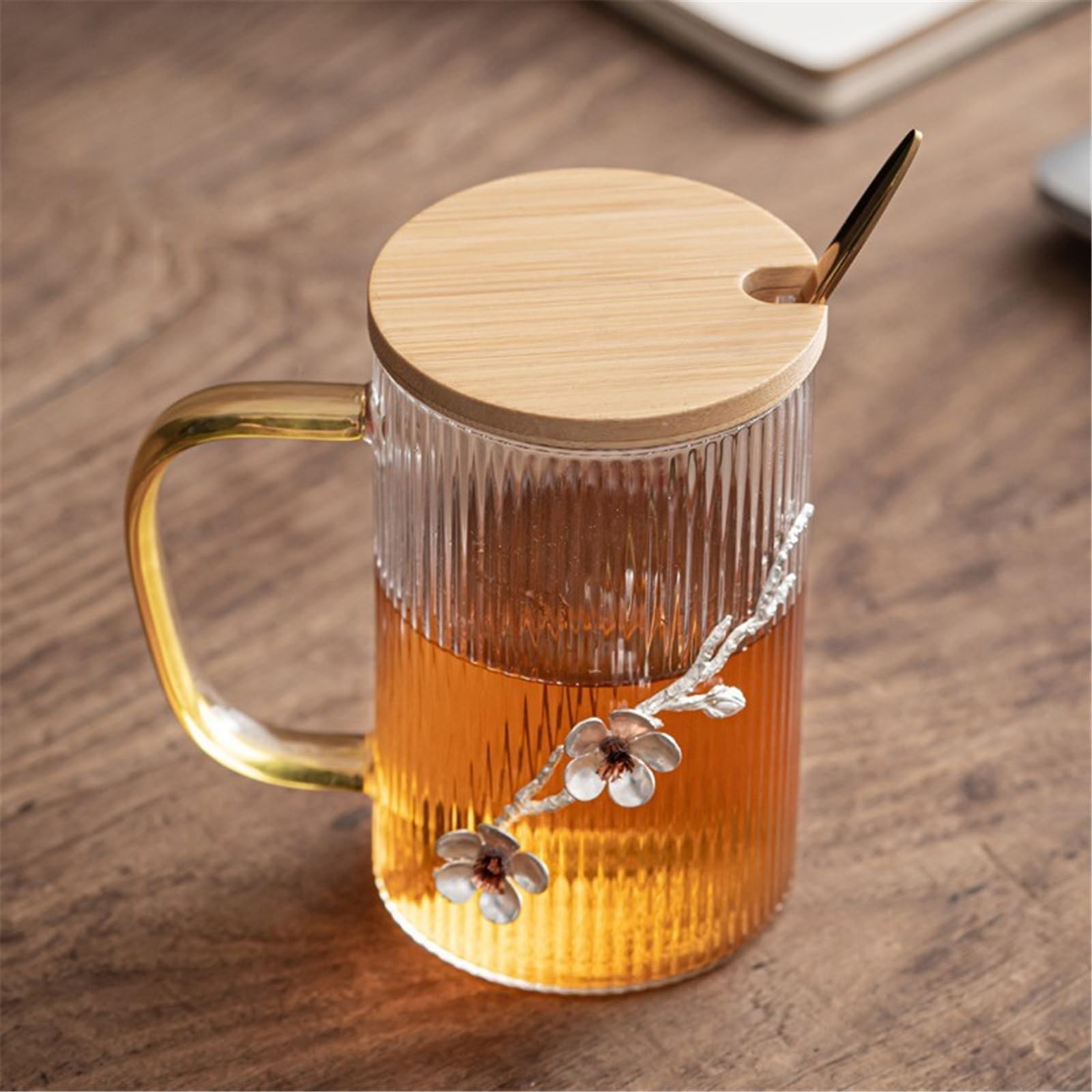 Verre Gobelets en verre borosilicate de 15,6 oz avec poignée Restaurant
