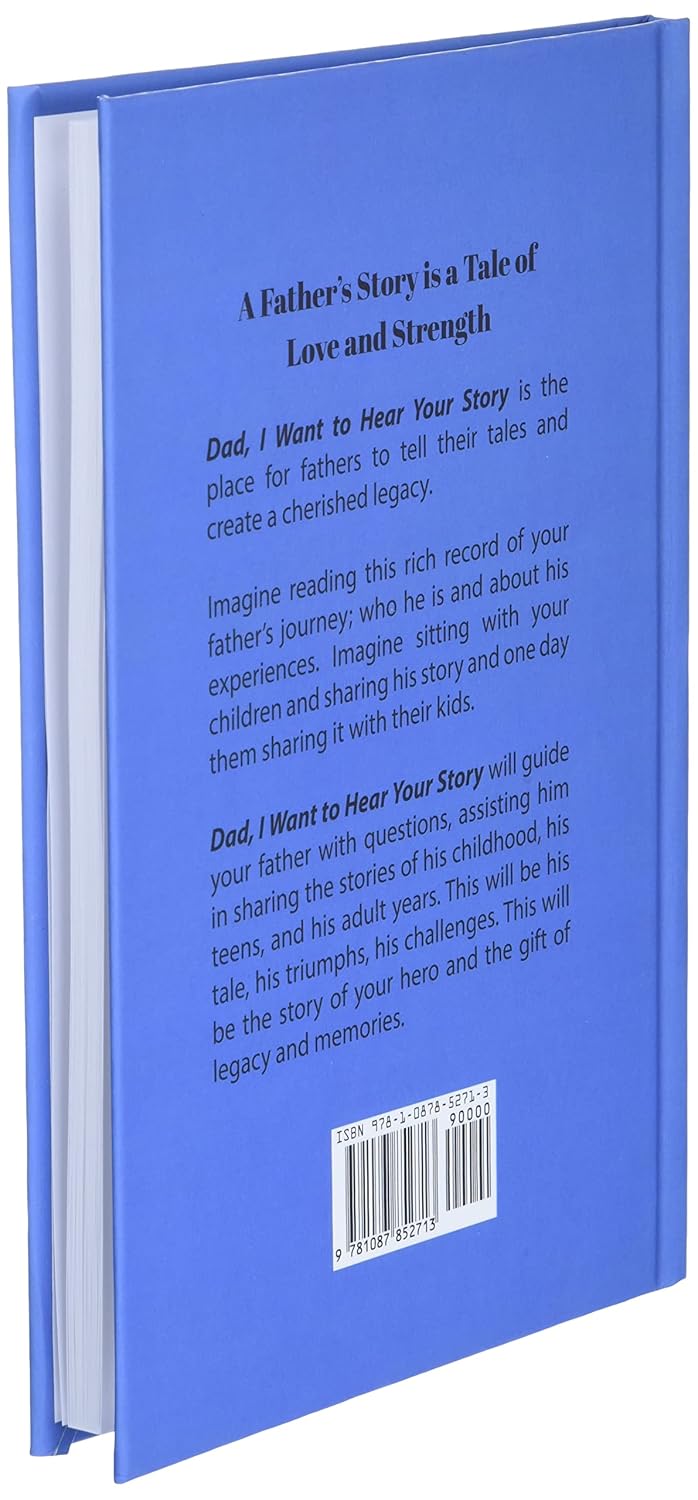 Dad, I Want to Hear Your Story: A Father's Guided Journal to Share His Life & His Love - Image 4