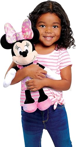Miniatura 2 de Disney Junior Minnie Mouse Fashion Bow de peluche de 14 pulgadas con luces y sonidos, juguetes para niños a partir de 3 años Just Play