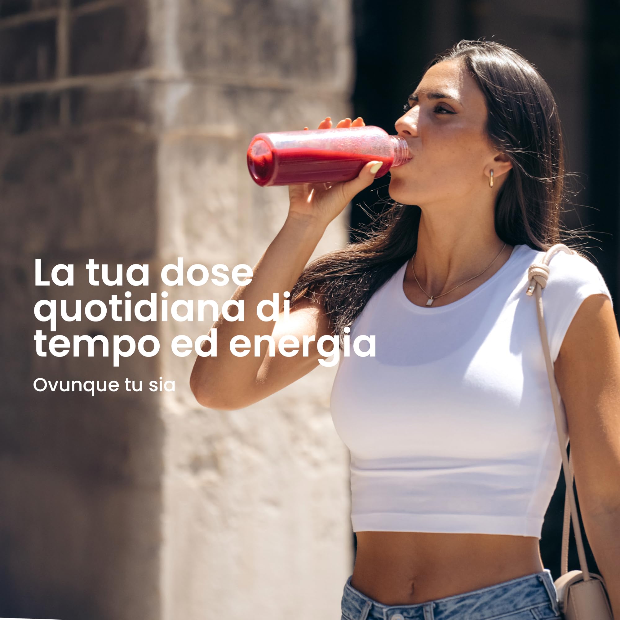 GREENORA Smoothie Vegano Frutta Liofilizzata in Polvere 100% Naturale. Disidratata. Fragola, Mela, Zenzero, Mango, Barbabietola, Spirulina. Senza Zuccheri Aggiunti 9x24g