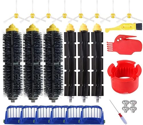 Miniatura 1 de 28 unids filtro de cepillo para Irobot Roomba 600 610 620 625 630 650 660 680 690 serie robot aspirador piezas de repuesto