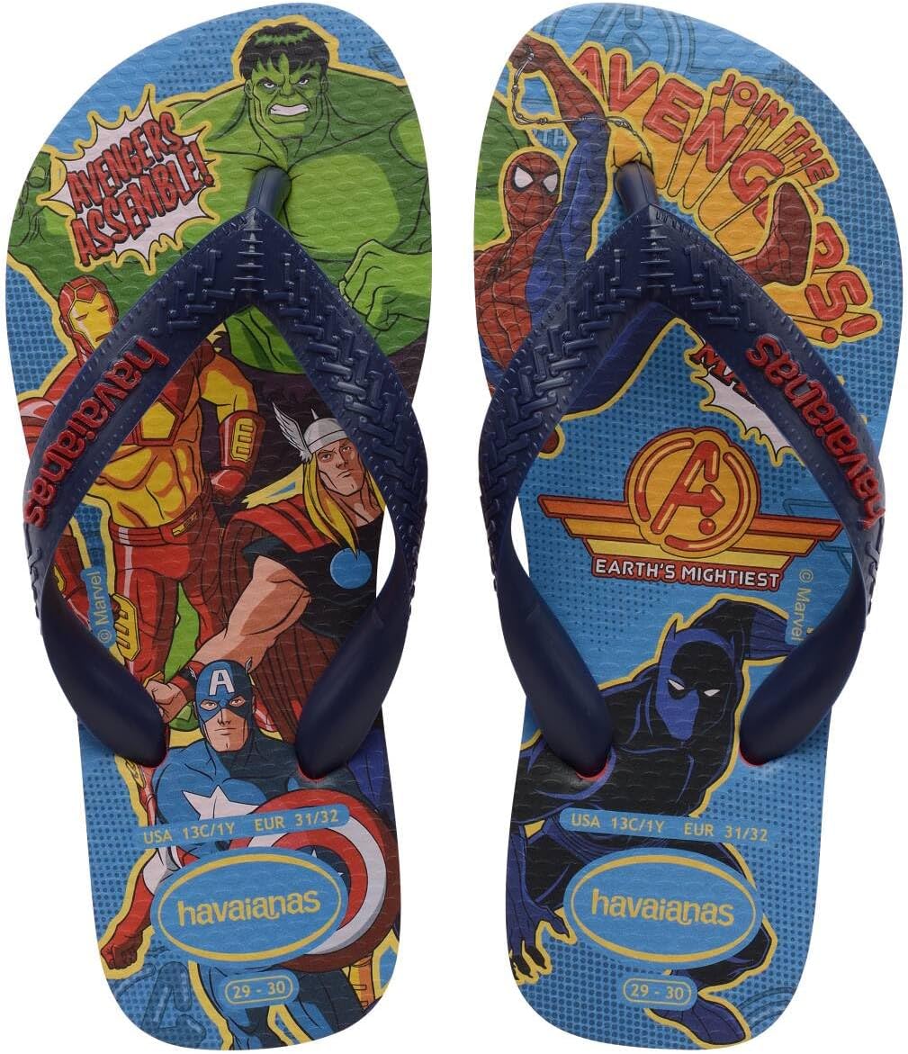 Havaianas Kids Top Marvel Vermelho | US Kids10/11 BR25/26 EU27/28 UK9/10