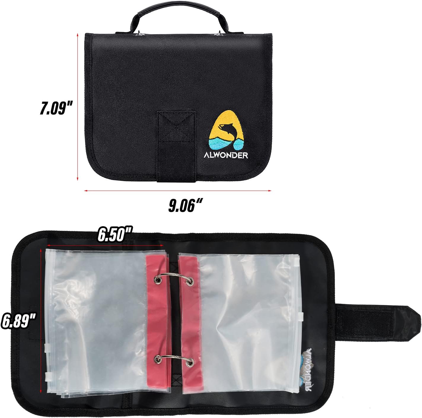 Alwonder Fishing Soft Bait Binder, 10 Pieces PVC Jamaica Ubuy