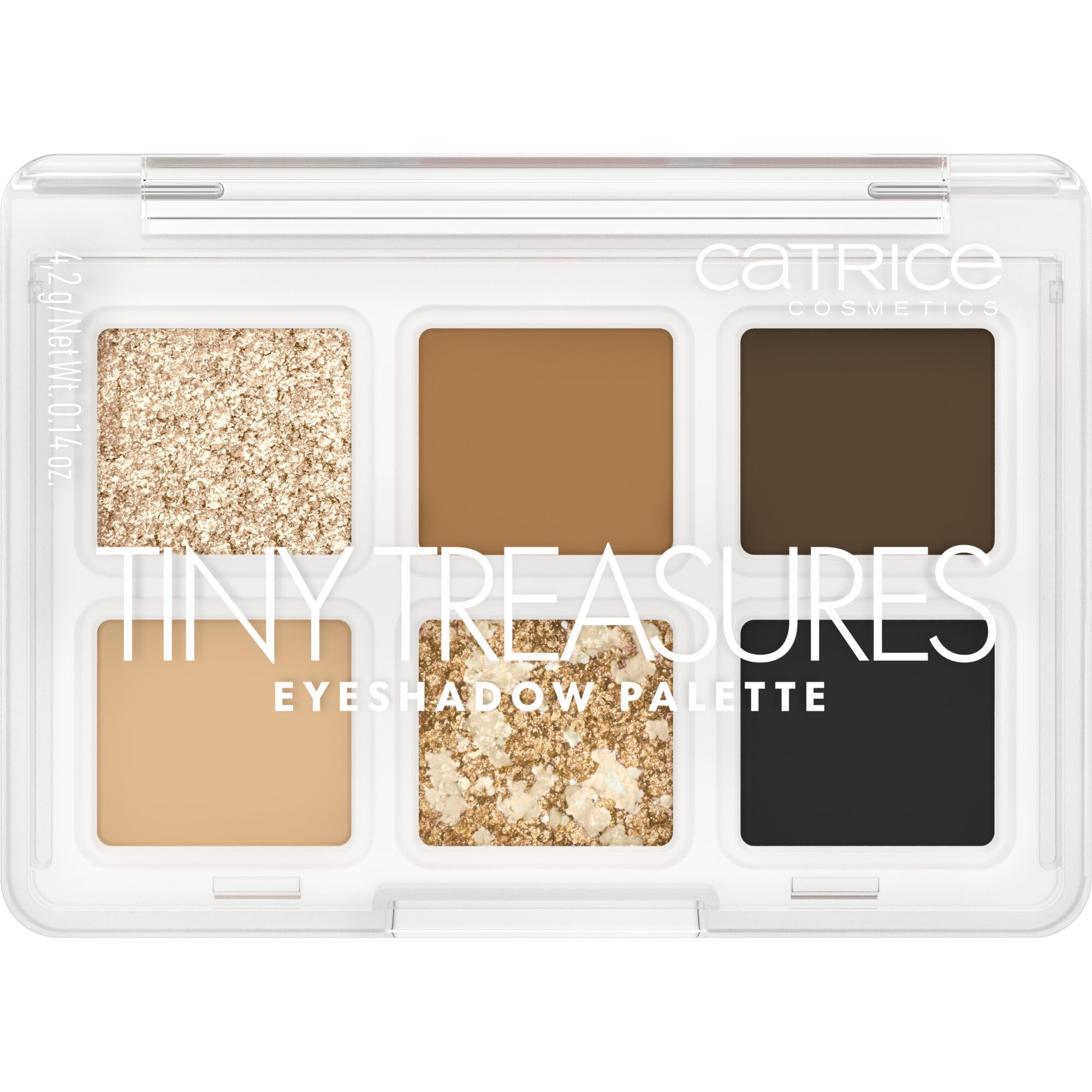 Image secondaire de Palette de Fards à Paupières CATRICE Tiny Treasures - Teintes Marron et Champagne