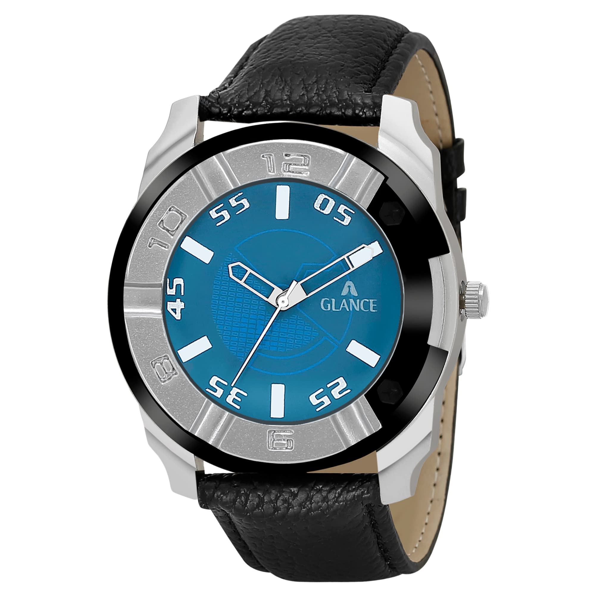 Aglance 3150SL02 Blue Dial Analog Wristwatch Collection for Men and Boys with Stylish Strap Classic Analog Display | Exquisite Wristwatch for Men and Boys with Adjustable Strap (B09TVZQ3Z5) Amazon Price History, Amazon Price Tracker