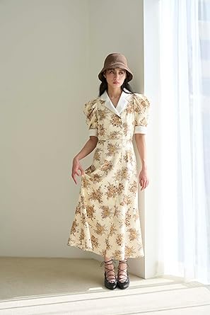 Amazon.co.jp: [スナイデル] マルチプリントパフスリーブワンピ