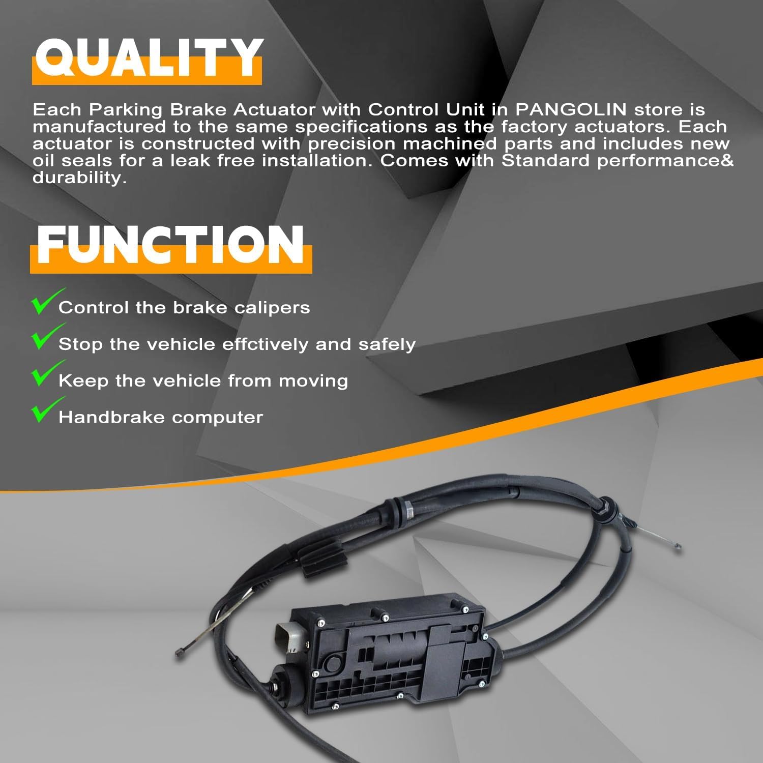 34436850289 - Freno di stazionamento a mano, unità di controllo compatibile con X5 E70 2006-2013 X6 E71 E72 2007-2015, numero di parte 34436779451 34436796072