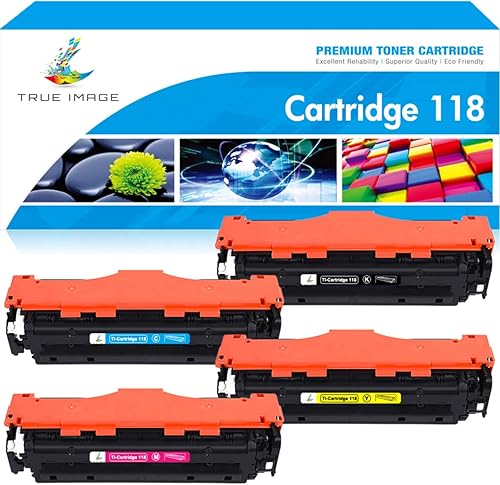 Miniatura 1 de 118 cartuchos de tóner compatibles con Canon 118 CRG118 CRG-118 Tóner para Canon Imageclass MF8580Cdw MF726Cdw MF8380Cdw MF8350Cdn LBP7660Cdn Tinta