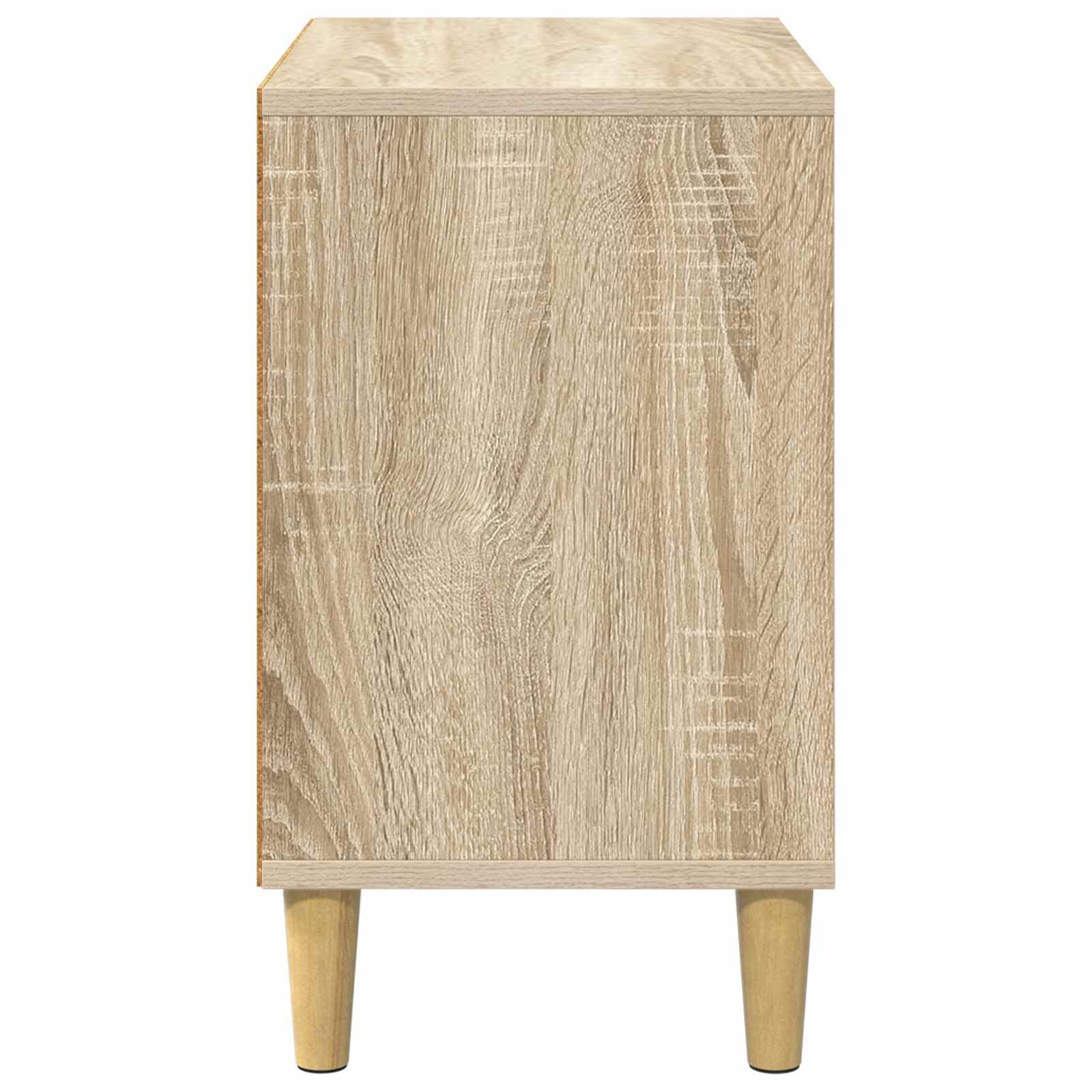 Katzenhaus Sonoma Holzwerkstoff 51 x 30 x 52 cm stabil für Wohnzimmer, Kratzbaum Katze mit Klettern, Kratzbrett, Höhle, Sisal Kratzmöbel, Spielturm Zubehör