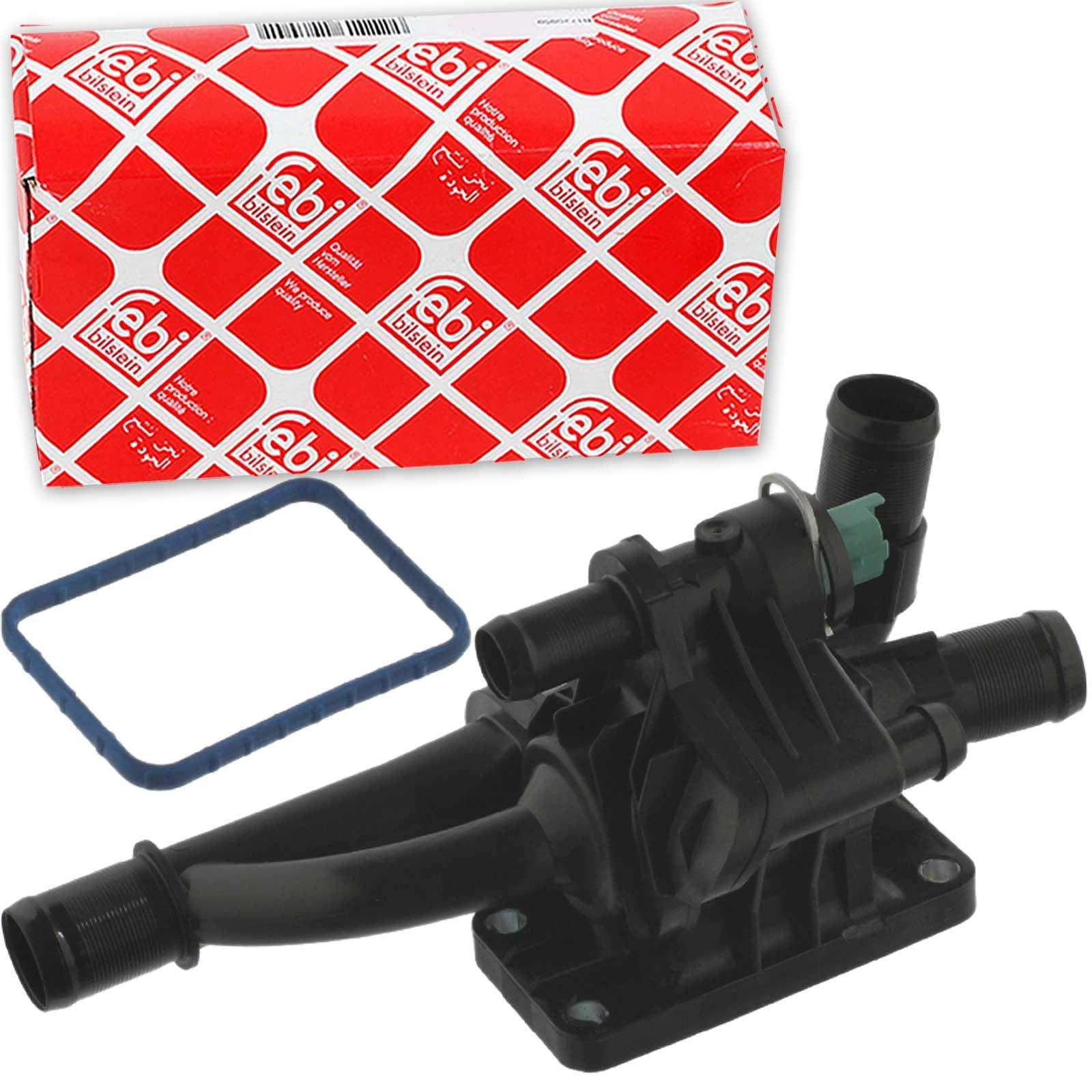febi bilstein 36173 termostato con alloggiamento, guarnizione e interruttore termico, 1 unità